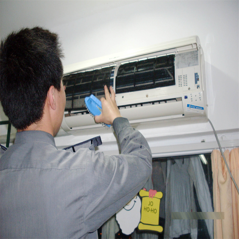 深圳南山大学城别墅空调从里面漏水维修